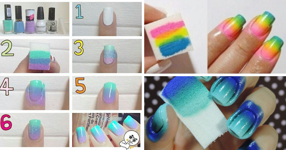 DIY Ombre Nails At Home (Video)