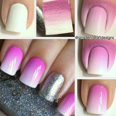 DIY ombre nails 3