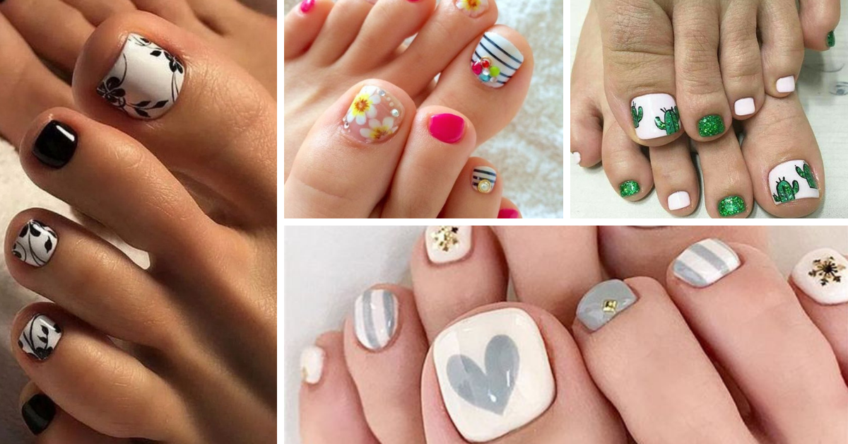 Decorated Toenails Ideas