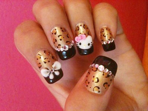 Hello Kitty Stiletto Nail 5