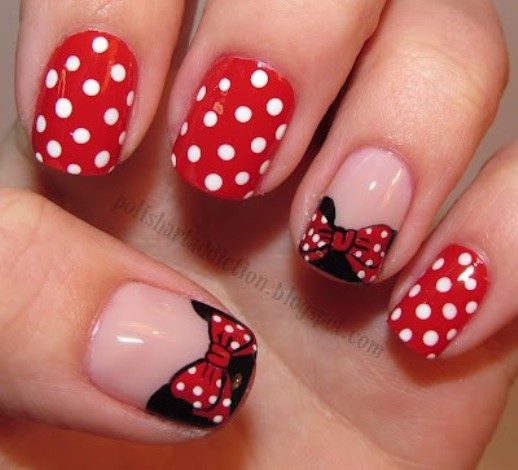 Minnie-mouse-nails