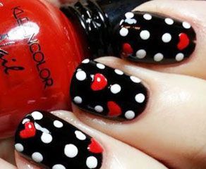 Nails Pin Up Style 9