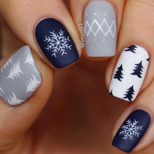 Snowflake Nail 5