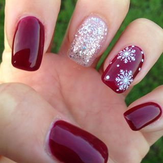 DIY Snowflake Nail Art Tutorial