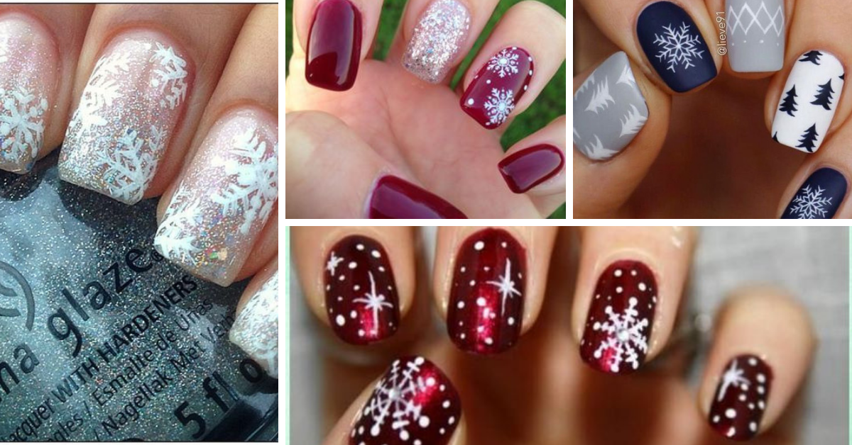 DIY Snowflake Nail Art Tutorial