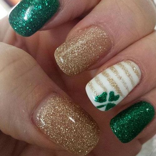 St Patrick Day NAils Ideas 1