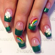 St Patrick Day NAils Ideas 10