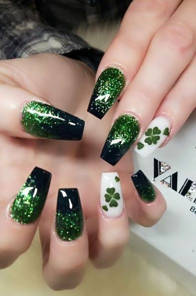 St Patrick Day NAils Ideas 11