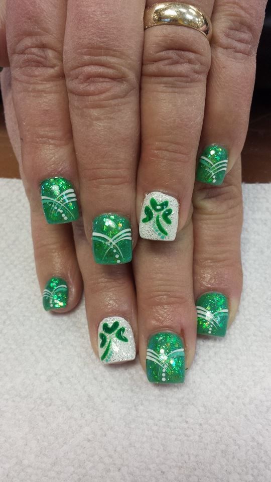 St Patrick Day NAils Ideas 4