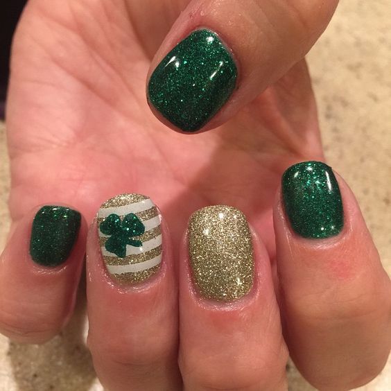 St Patrick Day NAils Ideas