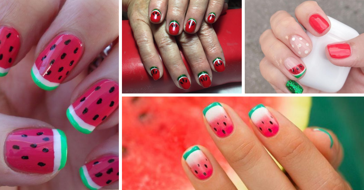 Watermelon Nail Ideas