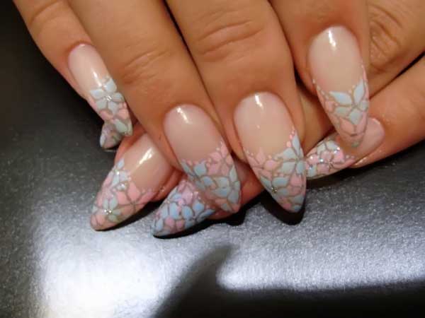 beautiful acrylic nails art