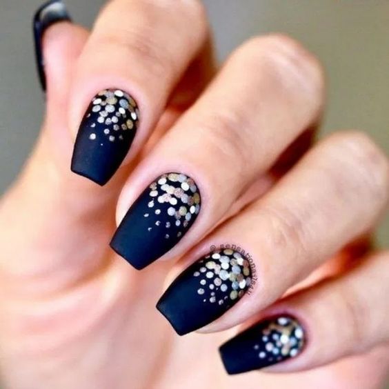 decorated nail ideas blue 9