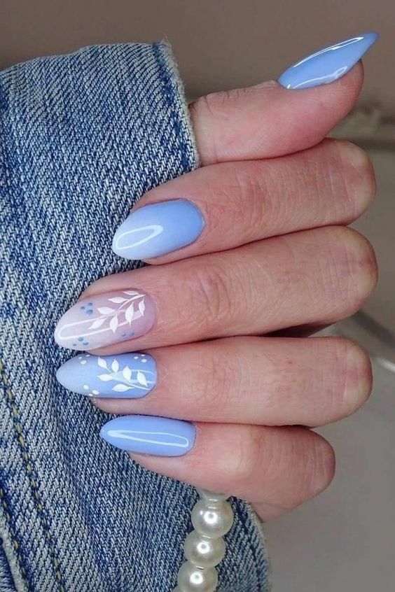 delicate blue nails 9