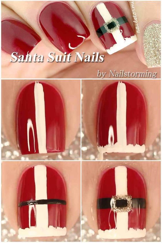 diy christmas nails 5