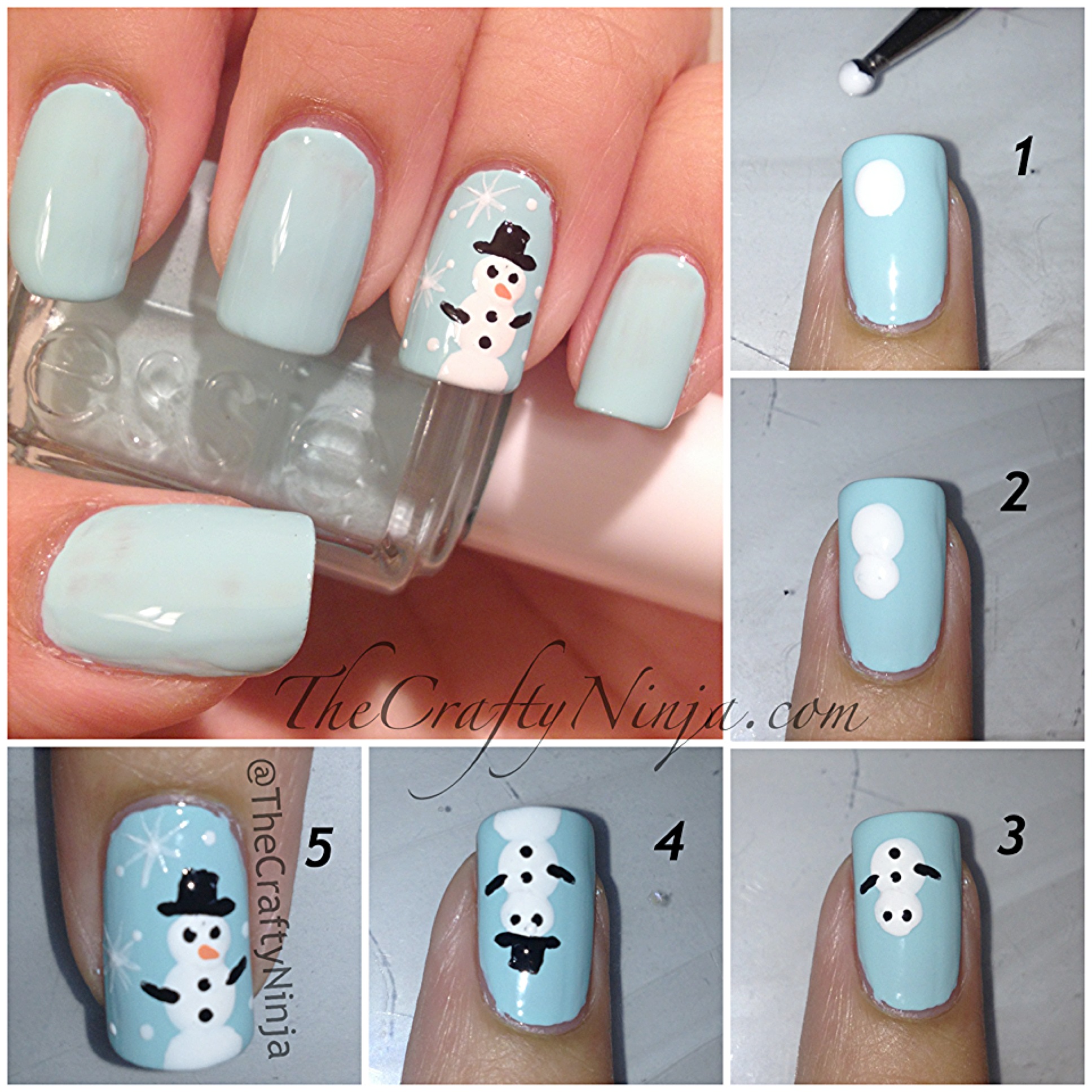 diy christmas nails 8