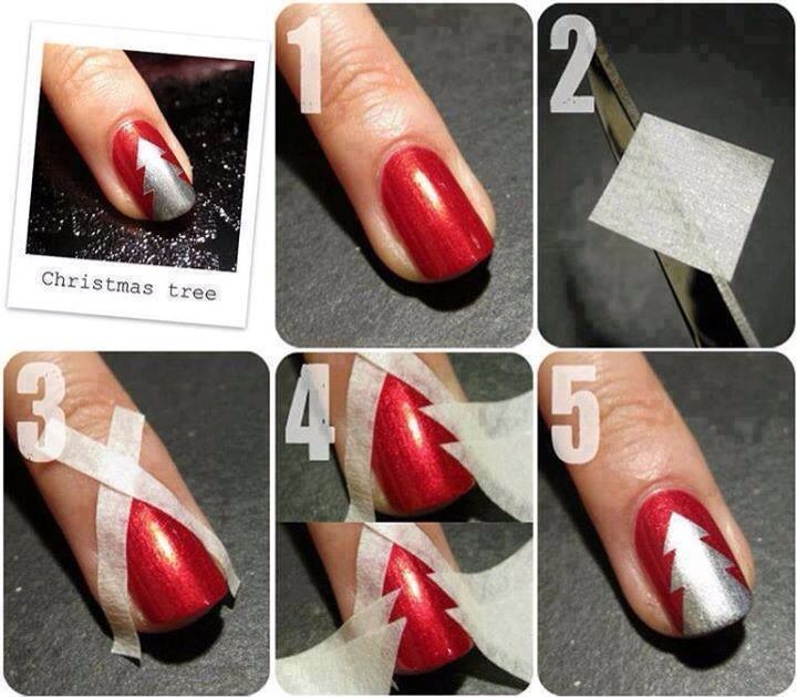 diy christmas nails 9