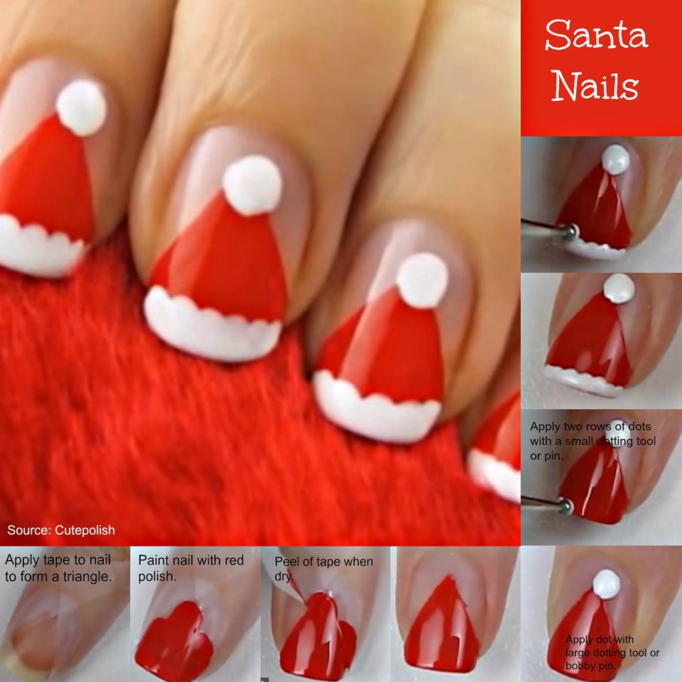 diy christmas nails