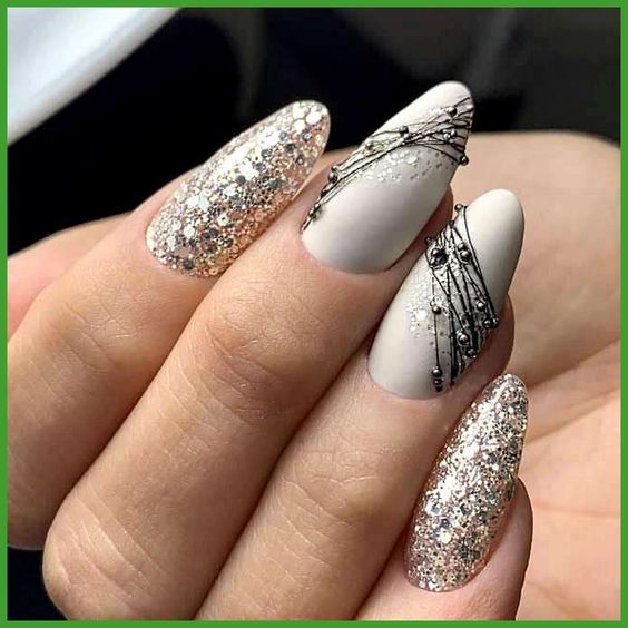 new year nails design