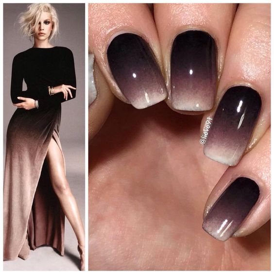 ombre nail ideas 9