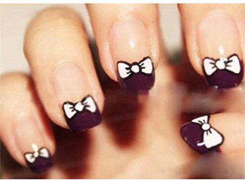 tie nail ideas pink